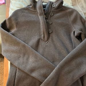 North face hooded sweater